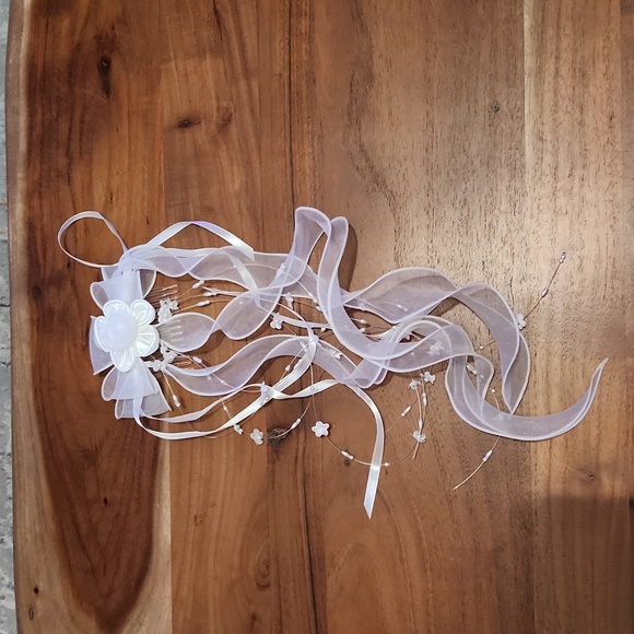 Ribbon First Communion Vail - Picture 3 of 4